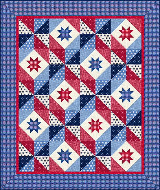 Star Spangled by Andover Fabrics